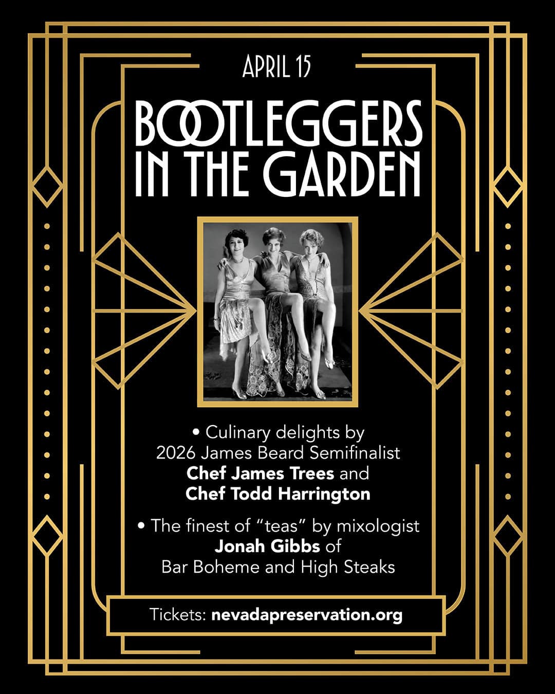Bootleggers in the Garden image, women in jazz attire