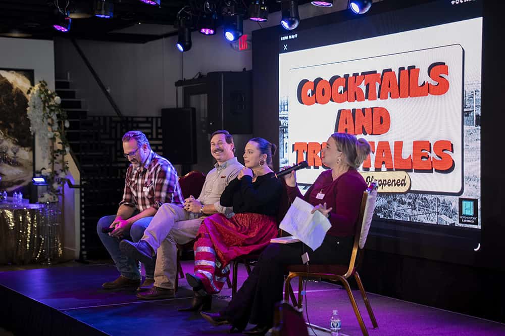 Cocktails and True Tales panel during Home + History Las Vegas